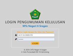 Pengumuman Kelulusan 2024